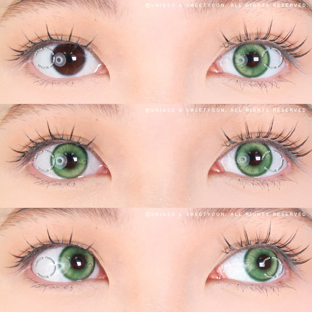 1 Day Sweety Star Tears Green (2 or 10 lenses/pack) - Image 2