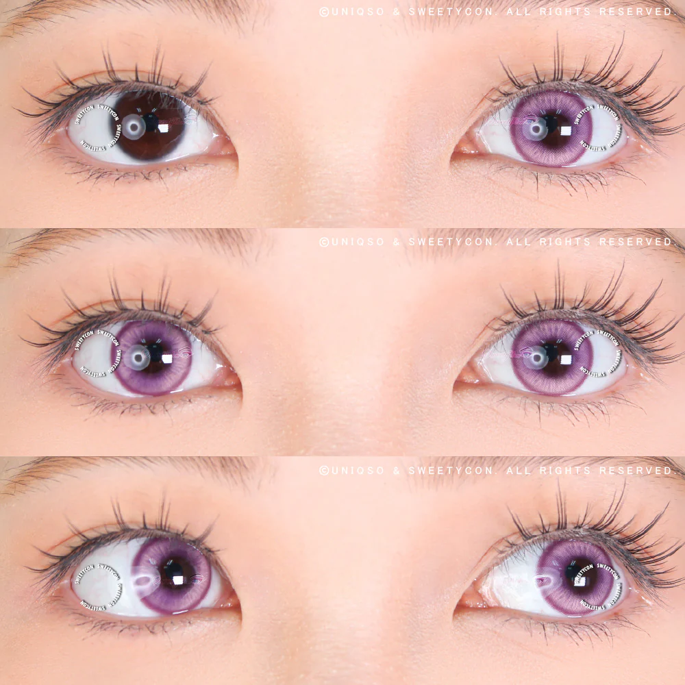 1 Day Sweety Star Tears Violet (2 or 10 lenses/pack) - Image 2