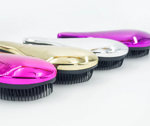 15CM Ergonomic Design Electroplate Wig Comb - Image 9