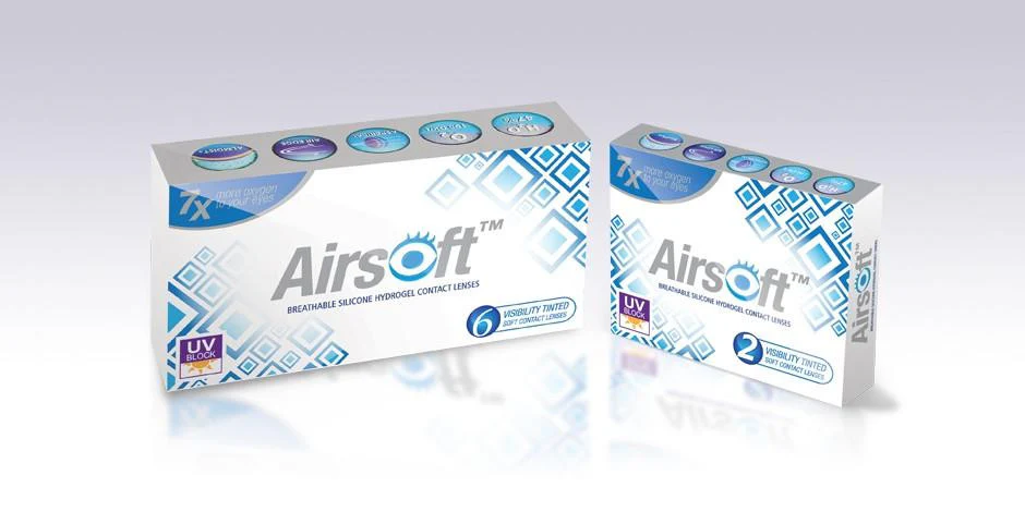 Airsoft Silicone Hydrogel Clear Lens - Image 2