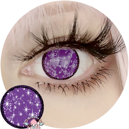 Anime Sparkle Violet by KleinerPixel (1 lens/pack)