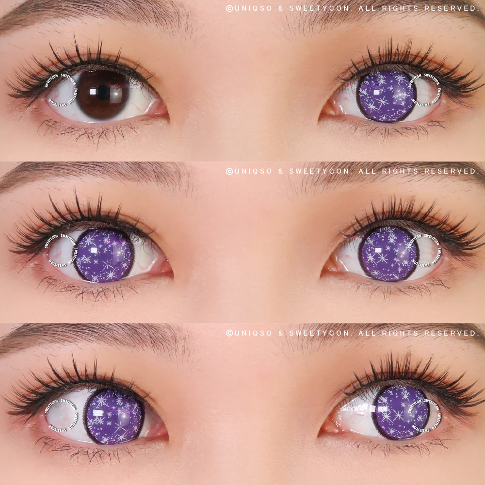 Anime Sparkle Violet V2 by KleinerPixel (1 lens/pack) - Image 2