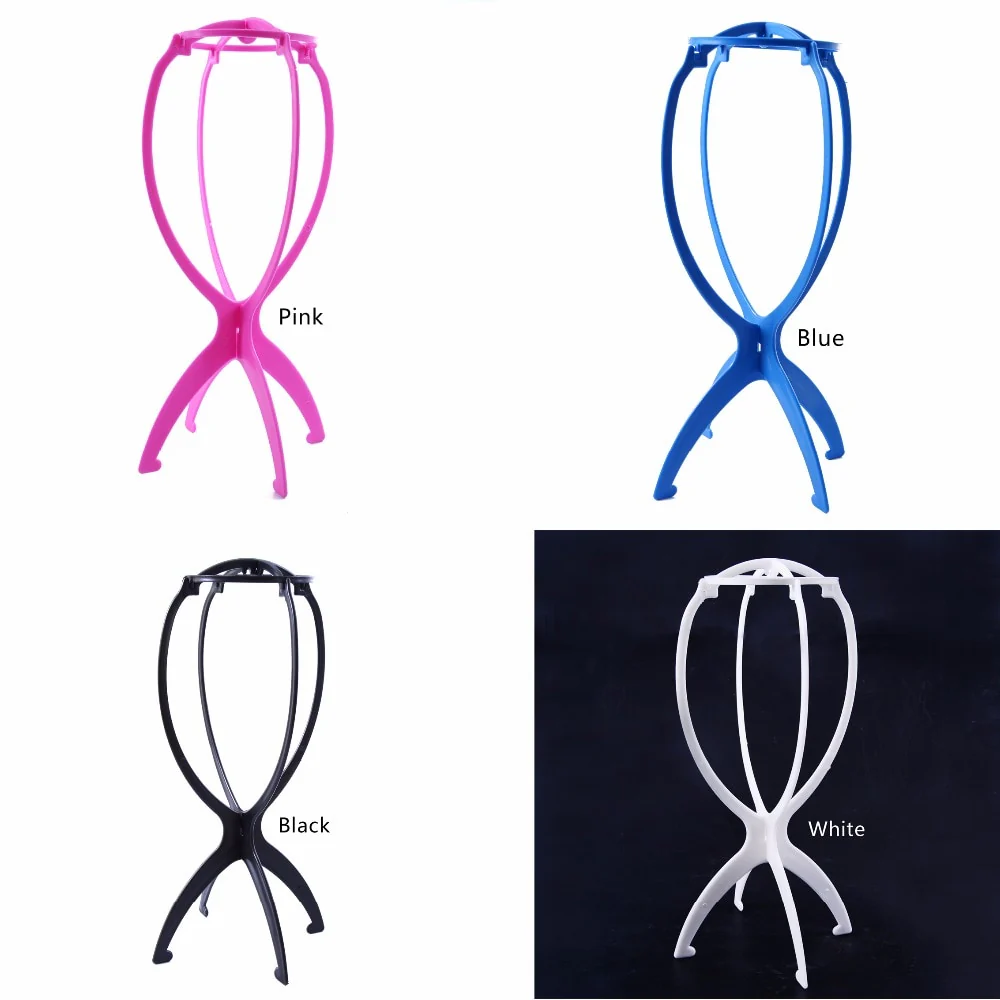 Colorful Adjustable Wig Stands