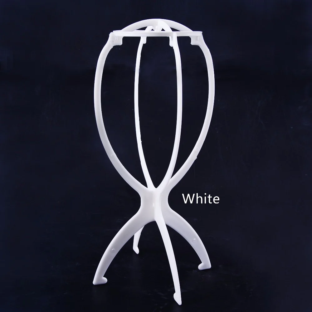 Colorful Adjustable Wig Stands - Image 5