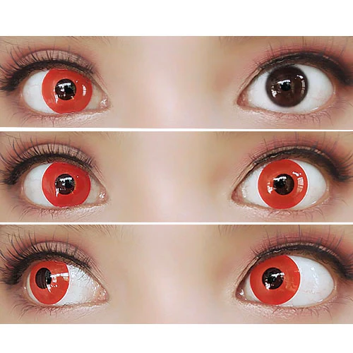 Colorvue Crazy Red Devil - 1 Day Disposable (2 lenses/pack) - Image 3