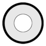 Colorvue Crazy White Zombie - 1 Day Disposable (2 lenses/pack)