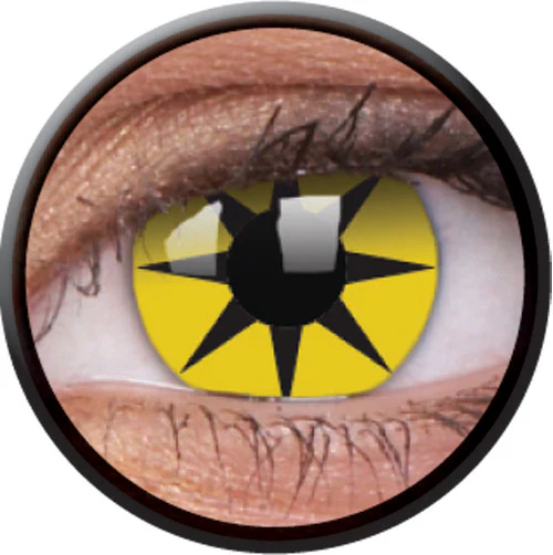 Colorvue Crazy Yellow Star (2 lenses/pack)
