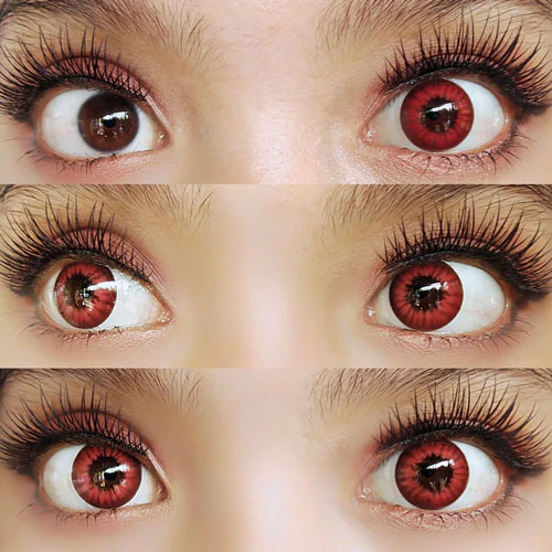 Coscon Crazy with Power - Electro Red (1 lens/pack) - Image 2