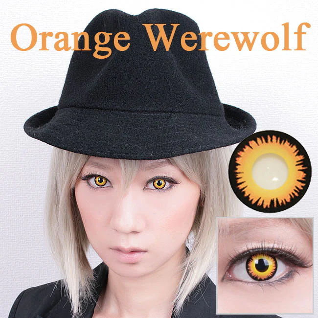 Coscon Crazy with Power - Orange Werewolf (1 lens/pack) - Image 4