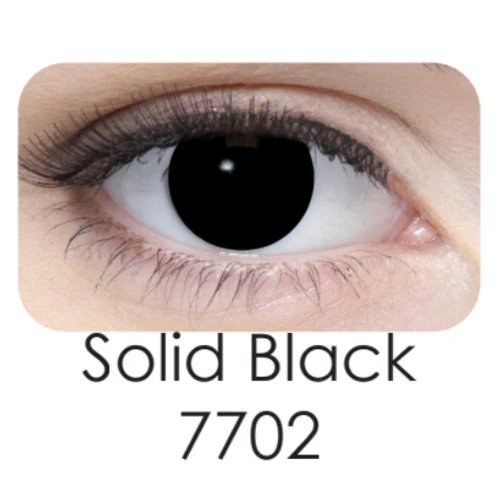 Coscon Crazy with Power - Solid Black (1 lens/pack)