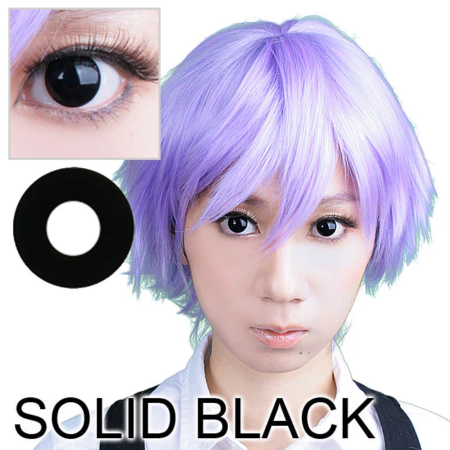 Coscon Crazy with Power - Solid Black (1 lens/pack) - Image 2