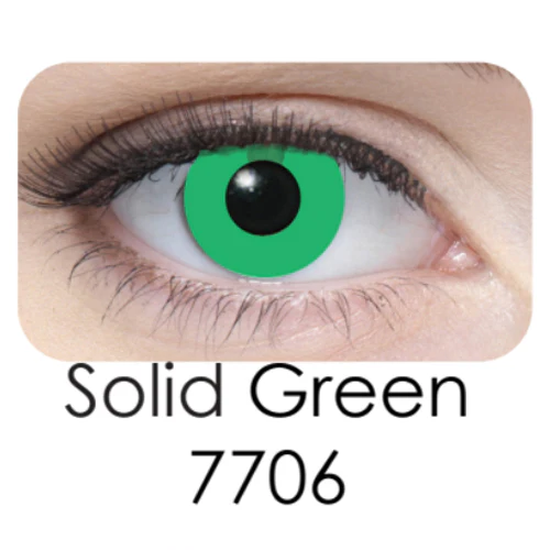 Coscon Crazy with Power - Solid Green (1 lens/pack)