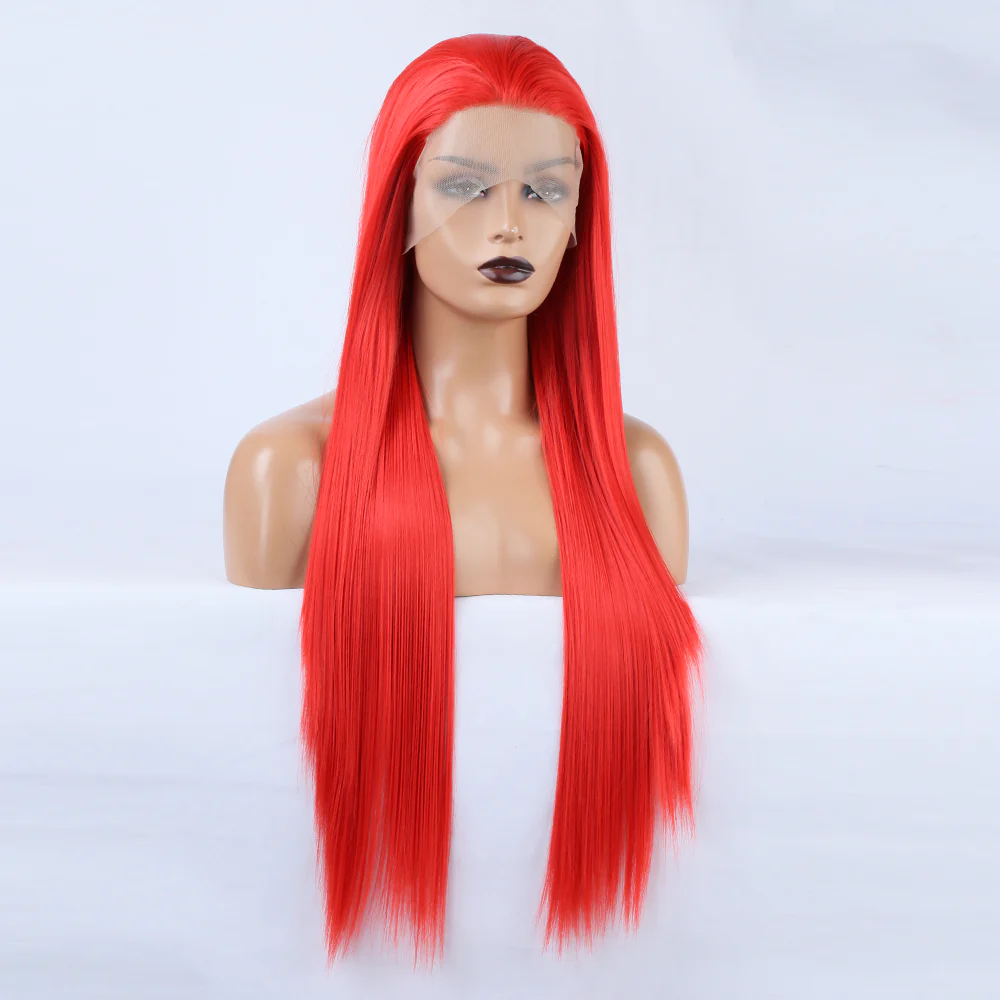 Crimson Blush Front Lace Wig - Image 2