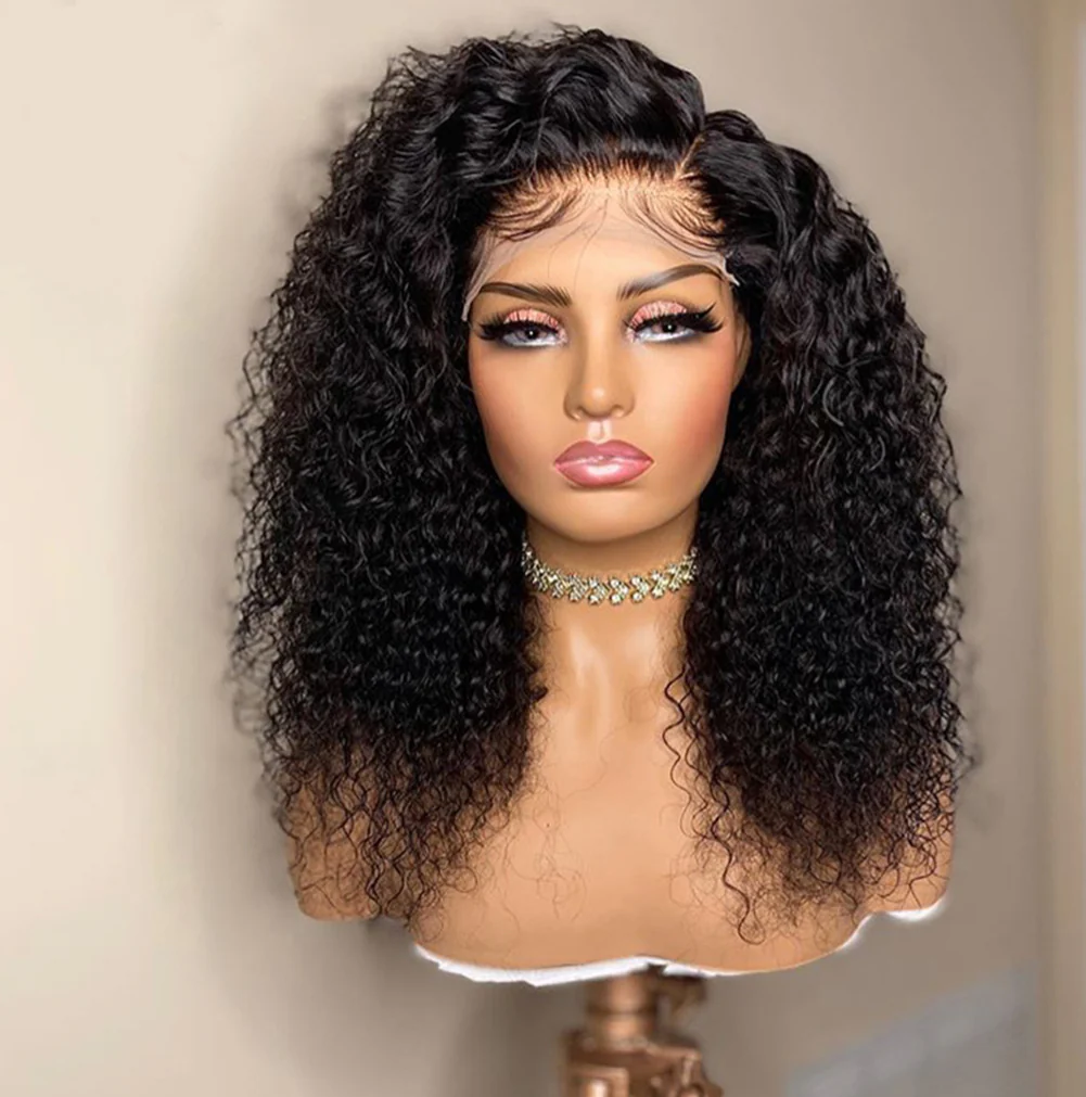 Premium Wig - Dazzling Curls Small Volume Front Lace Wig - Image 3