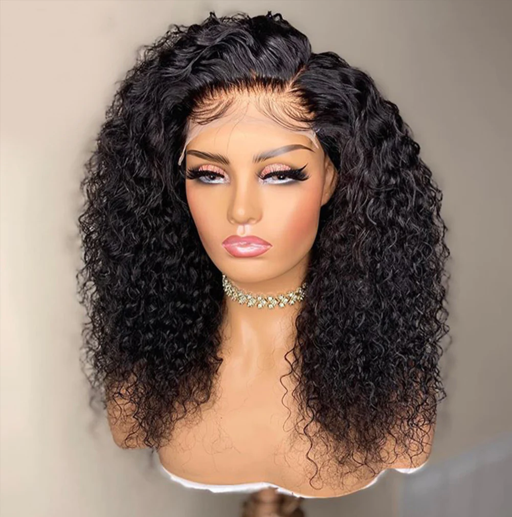 Premium Wig - Dazzling Curls Small Volume Front Lace Wig - Image 4