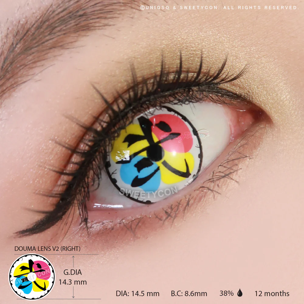 Demon Killer Villain Moon Style 2 V2 (Visible) (2 lenses/pack) - Image 3