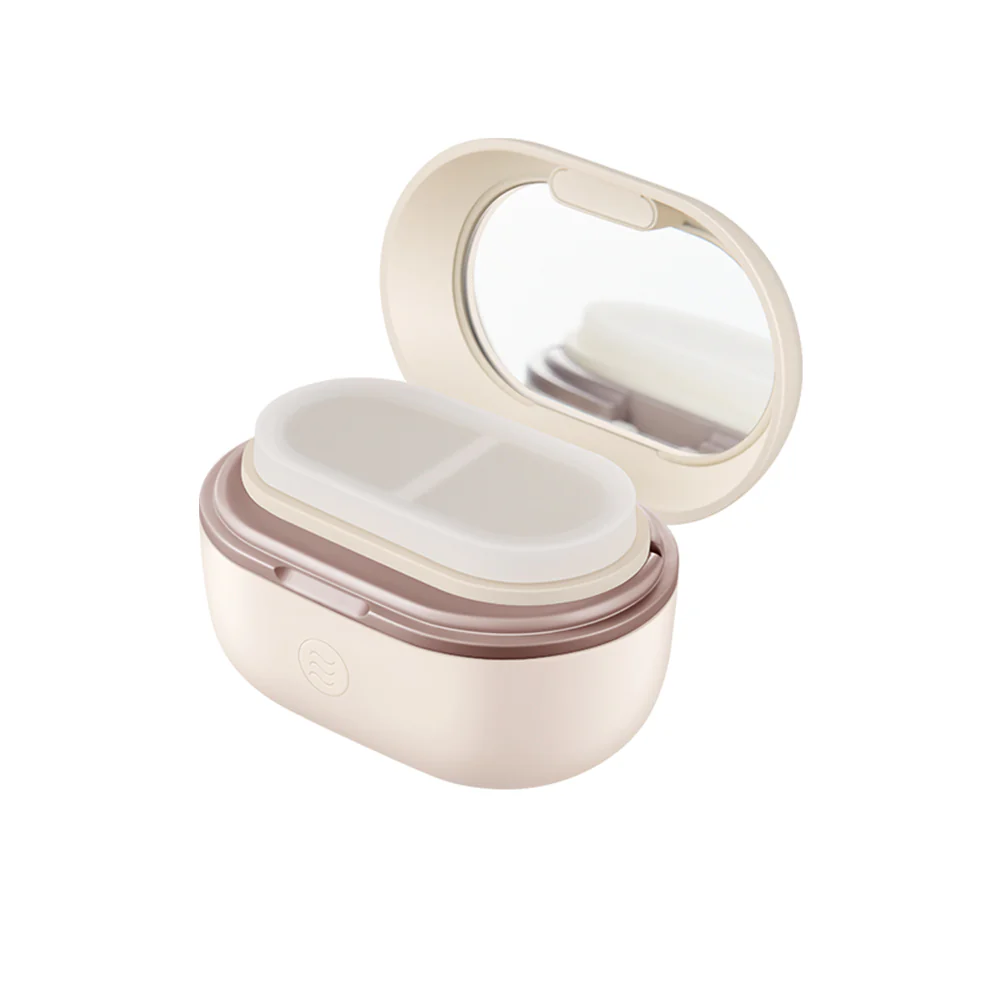 Hassle Free Lenses Cleaning - Eraclean Ultrasonic Mini Contact Lens Cleaner - Image 3