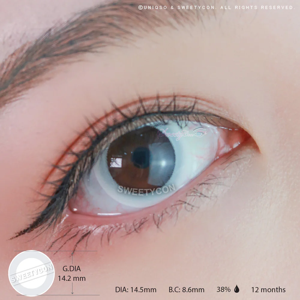 Sweety Crazy Small lris (Sanpaku) (1 lens/pack) - Image 3