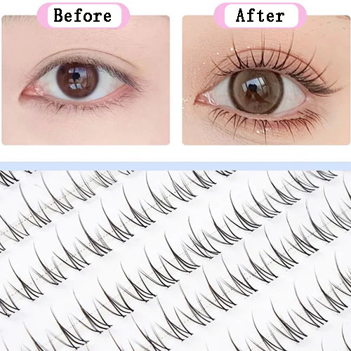 Foxy Sunny Cluster Natural Eyelashes - Image 2