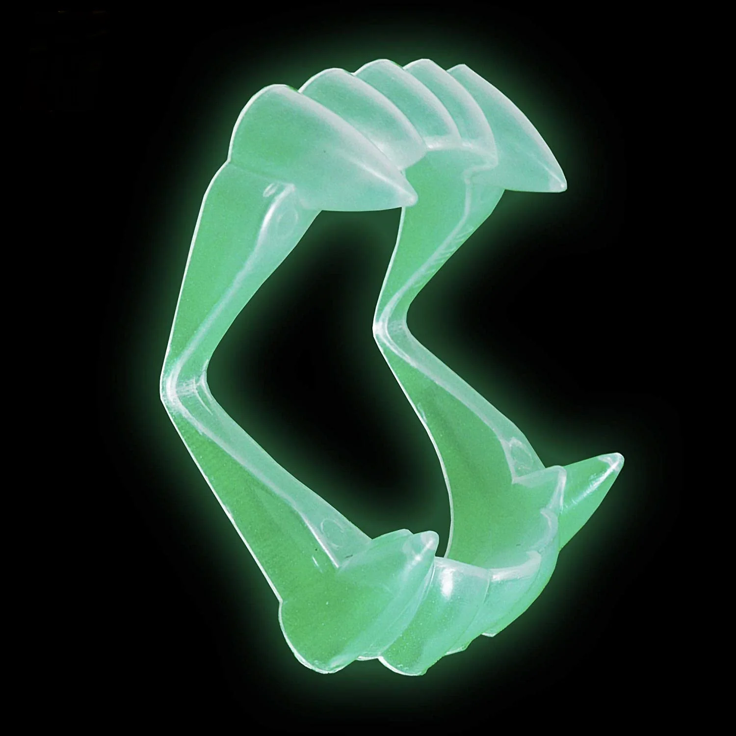 Glow in The Dark Transparent Dracula Teeth/ Fangs