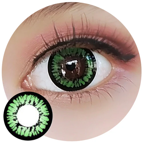 I-Codi Naty IC2 10 Green (1 lens/pack)