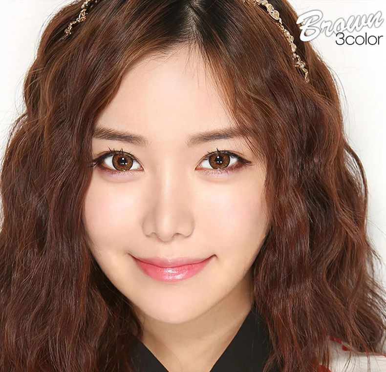 I.Fairy Cream Puff Brown (1 lens/pack) - Image 2