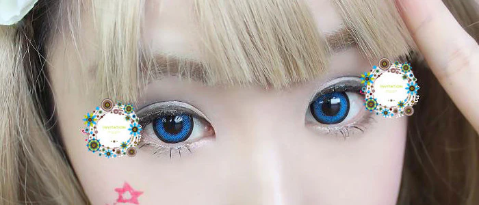 ICK Adora Blue (1 lens/pack) - Image 2