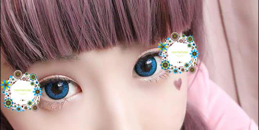 ICK Garnet Blue (1 lens/pack) - Image 2