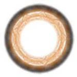 ICK Petal Brown (1 lens/pack)