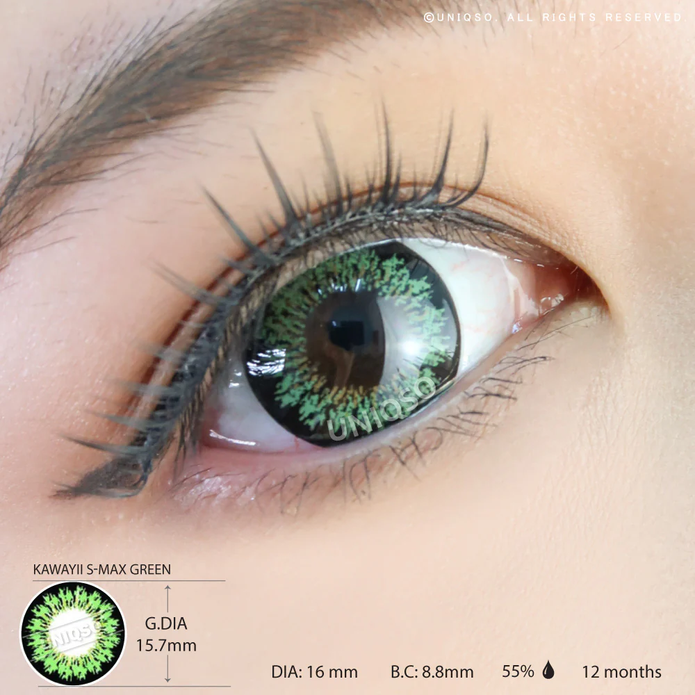 Kawayii S-Max Green (1 lens/pack) - Image 2