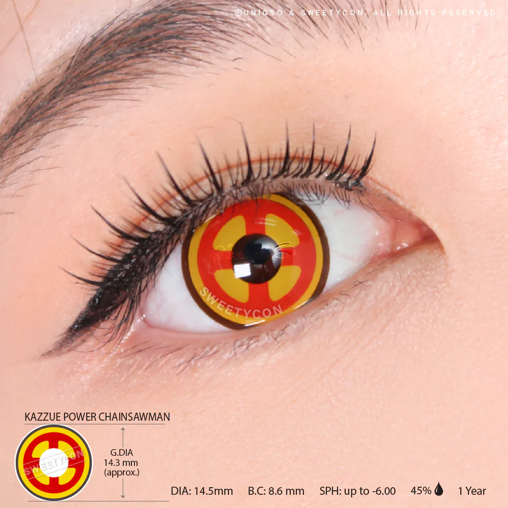 Kazzue Crazy Red Cross (1 lens/pack) - Image 2