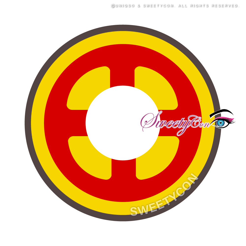 Kazzue Crazy Red Cross (1 lens/pack) - Image 3