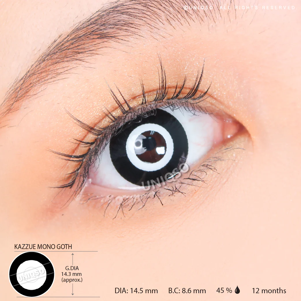 Kazzue Crazy Mono Goth (1 lens/pack) - Image 3