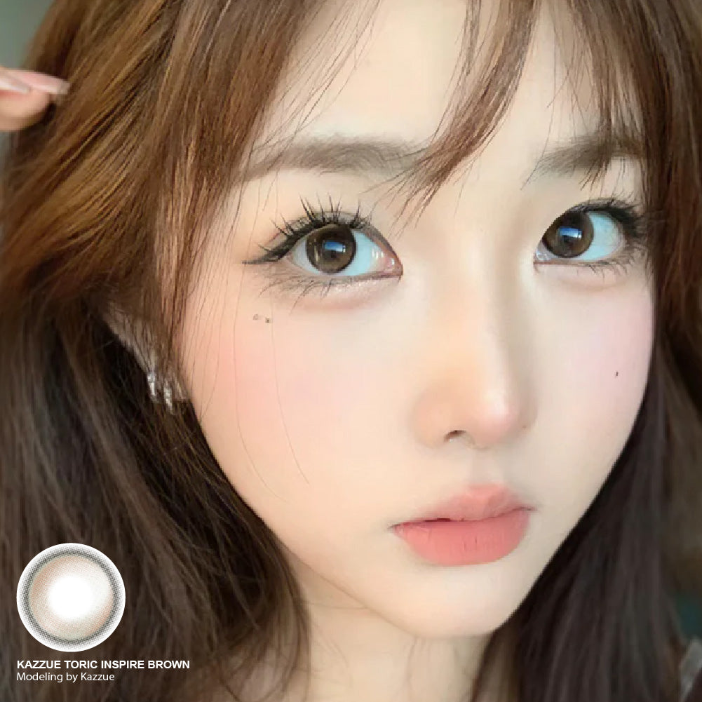 Kazzue Toric Inspire Brown (1 lens/pack) - Image 3