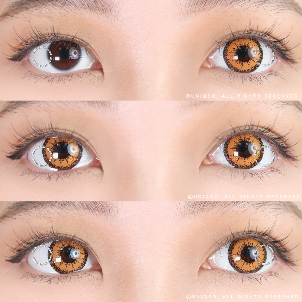 Kazzue Vivid Brilliant Orange (1 lens/pack) - Image 2