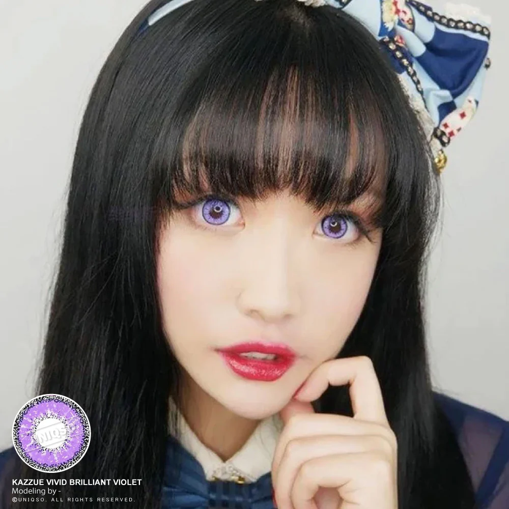 Kazzue Vivid Brilliant Violet (1 lens/pack) - Image 7