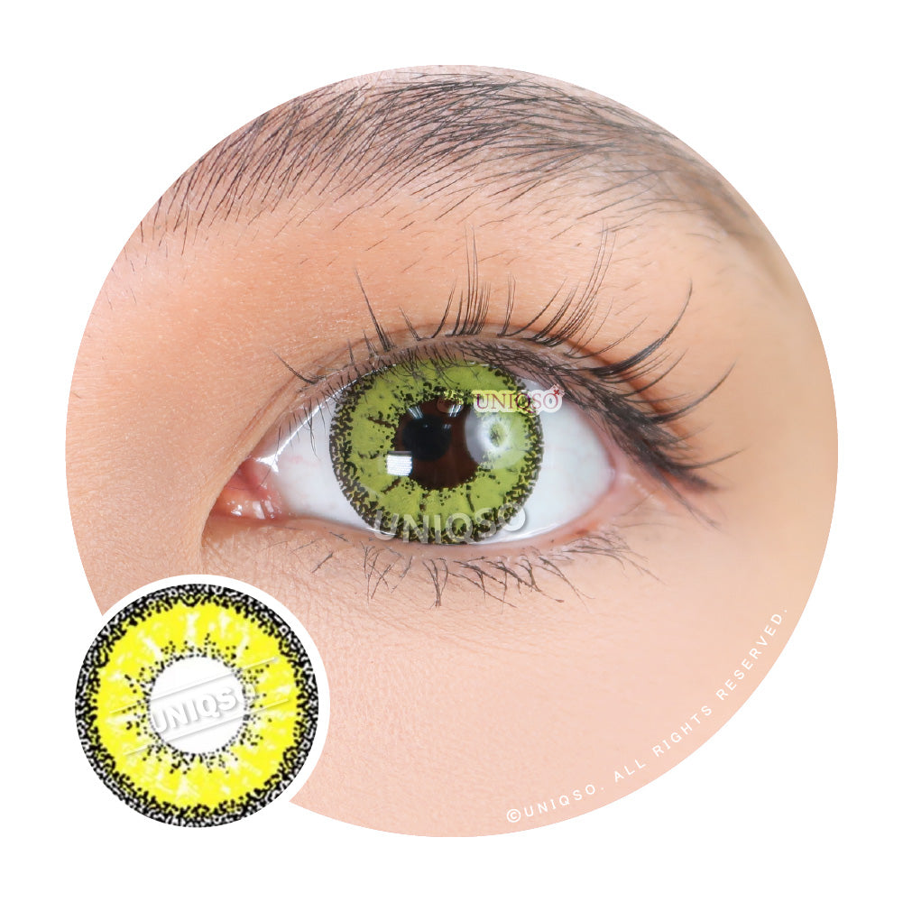 Kazzue Vivid Brilliant Yellow (1 lens/pack)