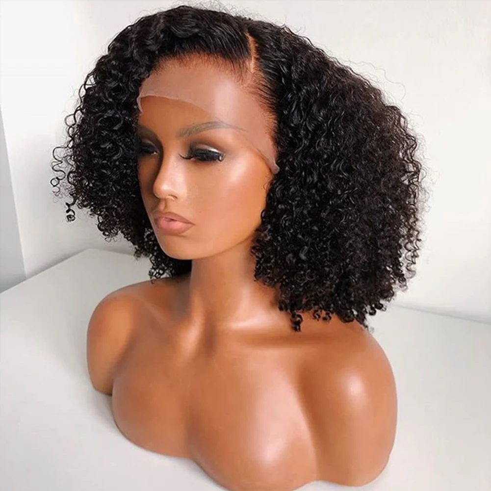 Premium Wig - Kicky Locks Small Curly Front Lace Wig - Image 3