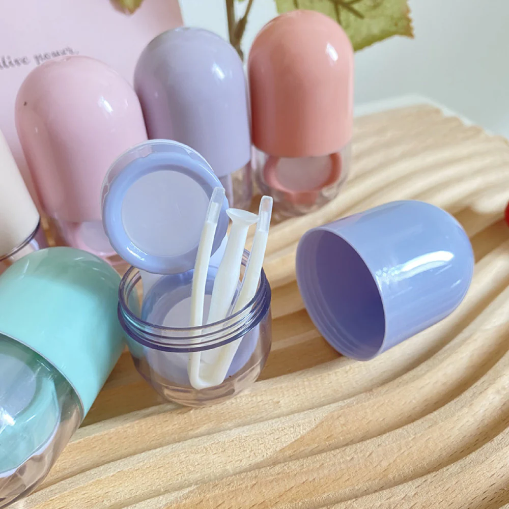 Cute Capsule Lens Case - Image 4