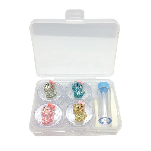 Lens Case Travel Kit - Multiple Casings (2 Pairs & Random Design) - Image 10