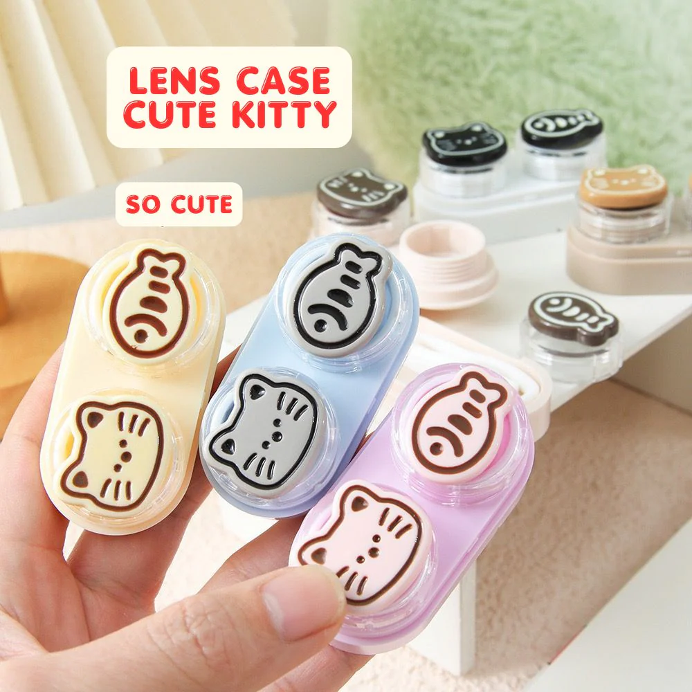 Lens Case Travel Kit - Cute Kitty - Image 3