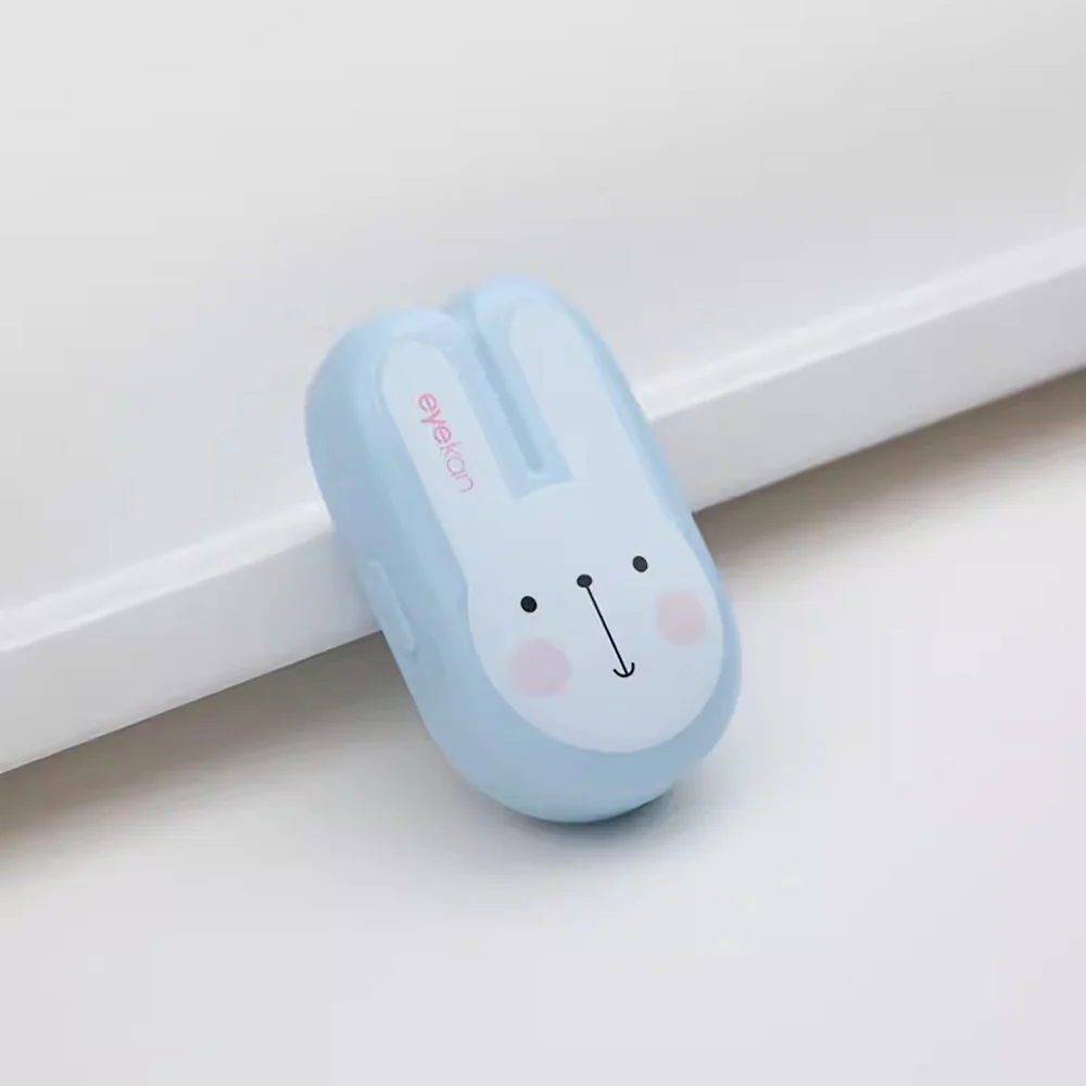 Lens Case Travel Kit - Cute Long Ears Bunny - Image 7