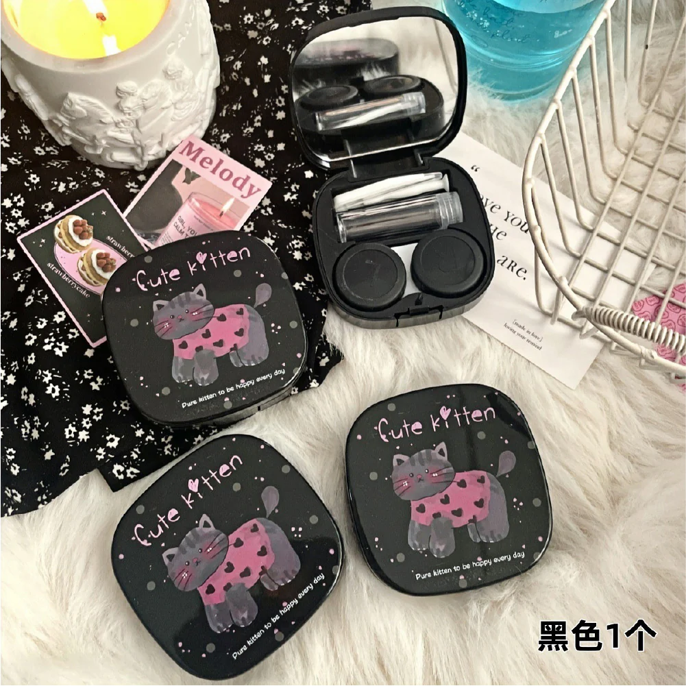 Lens Case Travel Kit - Happy Cute Kitten - Image 5