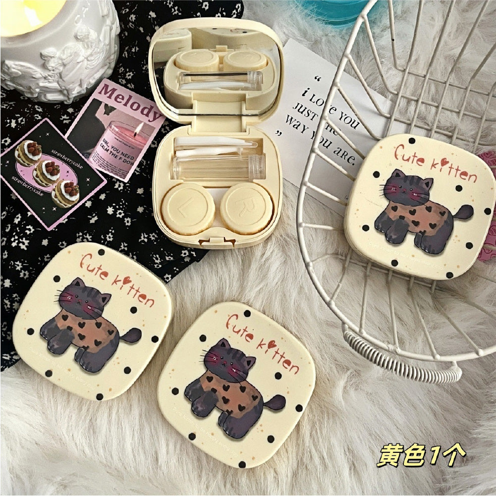 Lens Case Travel Kit - Happy Cute Kitten - Image 7