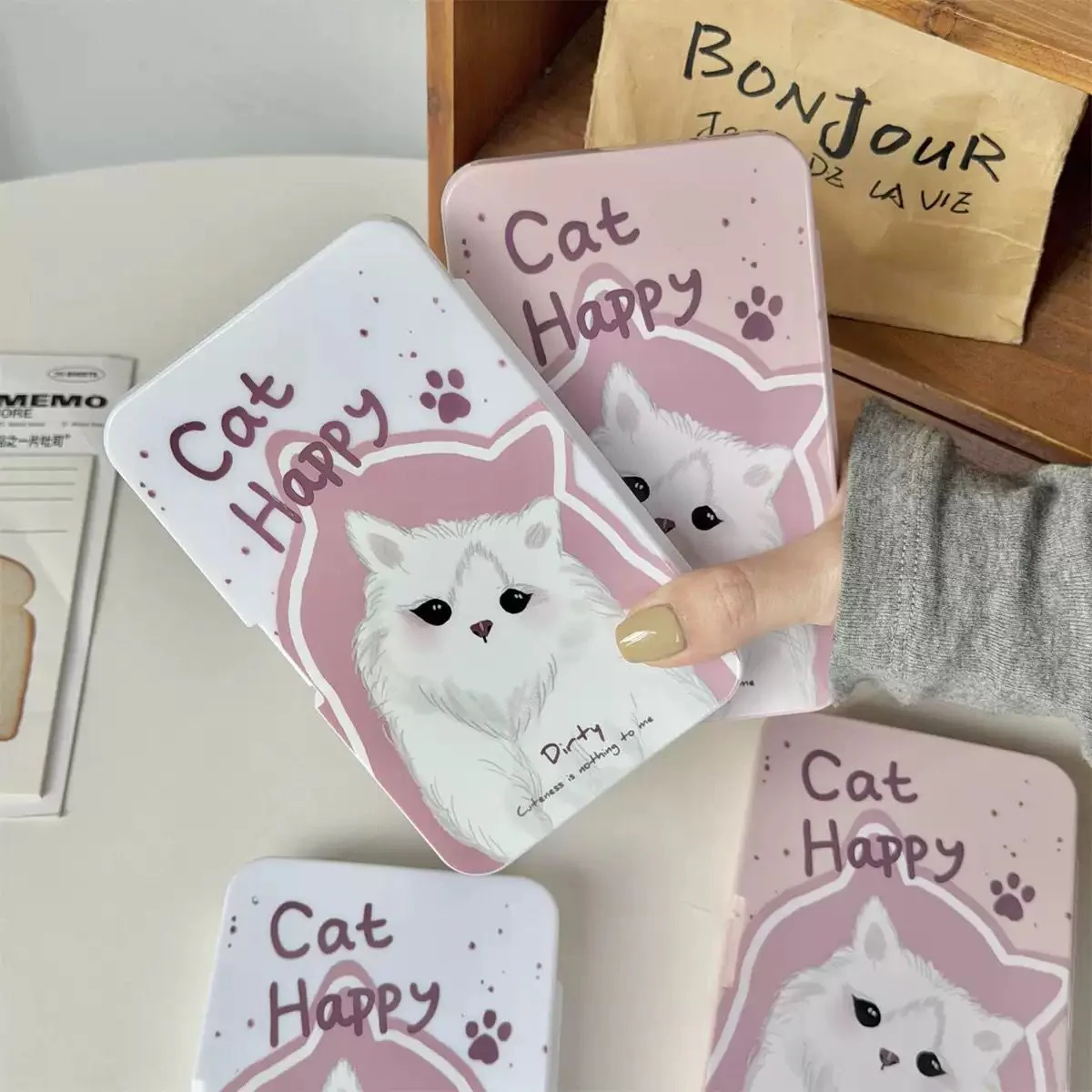 Lens Case Travel Kit - Happy Kitty - Image 6