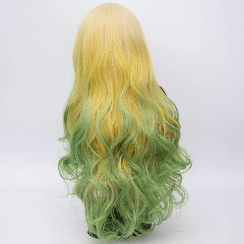 Lolita Wig - Parrot Yellow & Green - Image 6