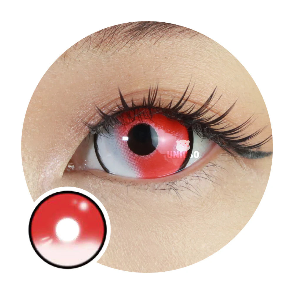 Sweety Mini Sclera Cloud Rim Red (1 lens/pack)