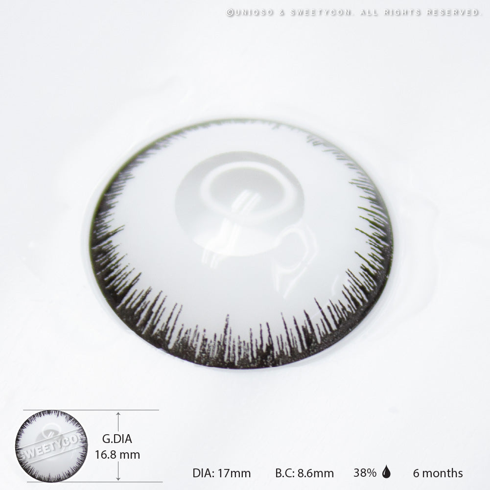 Sweety Mini Sclera Mystic White (1 lens/pack) - Image 5