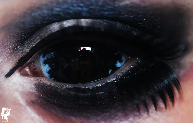 Phantasee Black Sclera Contacts Apocalypse (2 lenses/pack) - Image 2