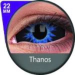 Phantasee Blue Black Sclera Contacts Thanos (2 lenses/pack)